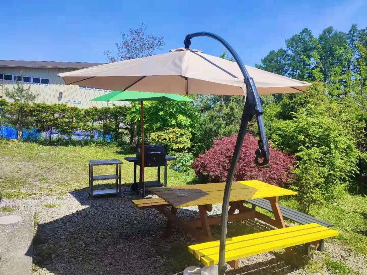 富士の樱house 宝栄 Villa Fujikawaguchiko Ngoại thất bức ảnh